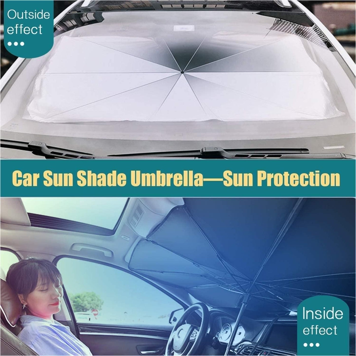 Car Windshield Sun Shade Umbrella - Buy Online fromDay2Dayy