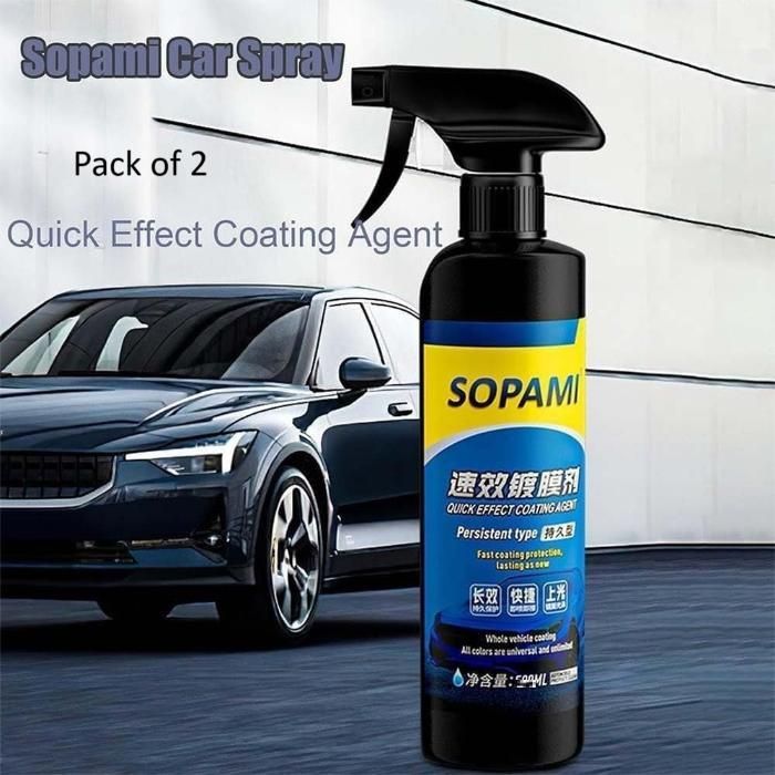 Sopami Car Coating Spray 100ml Pack of 2 - Buy Online fromDay2Dayy